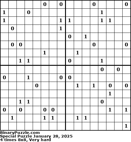 Binary Puzzle