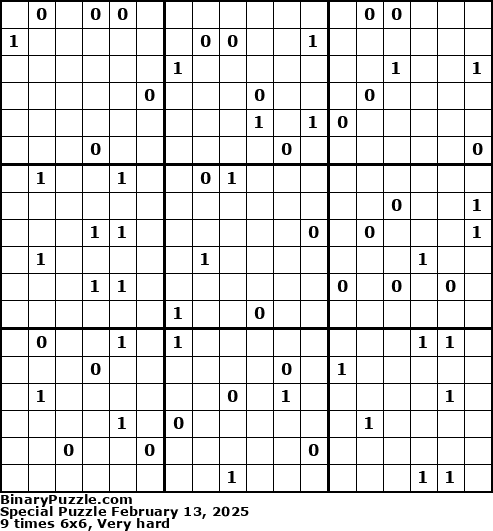 Binary Puzzle