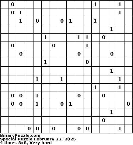 Binary Puzzle
