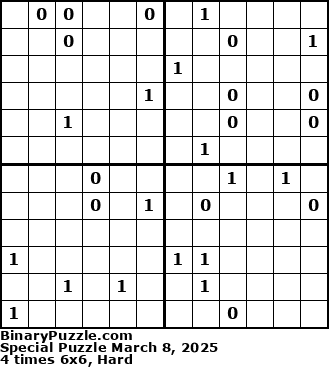 Binary Puzzle