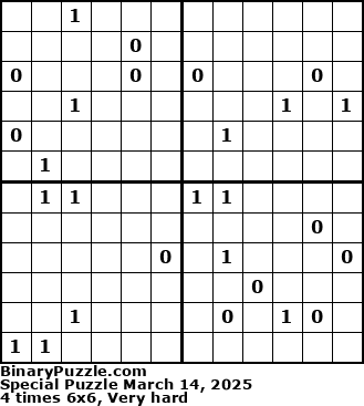 Binary Puzzle