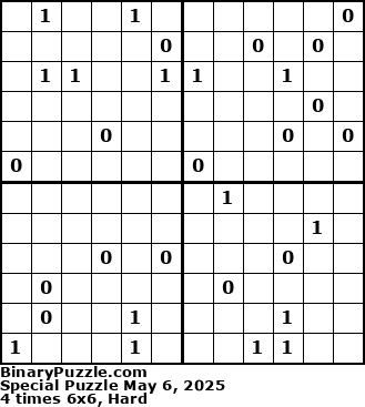 Binary Puzzle