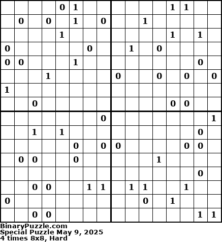 Binary Puzzle
