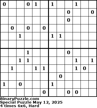 Binary Puzzle