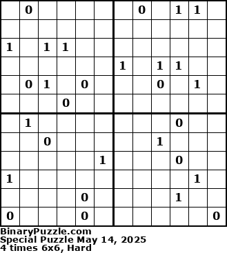 Binary Puzzle