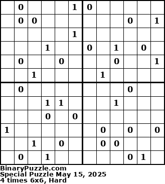Binary Puzzle