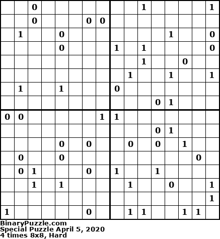Binary Puzzle