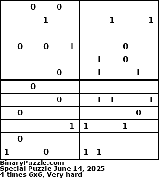 Binary Puzzle