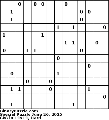 Binary Puzzle
