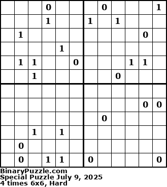 Binary Puzzle