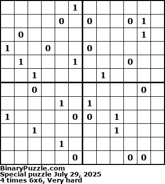 Binary Puzzle