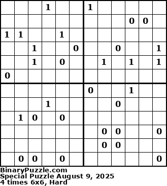 Binary Puzzle
