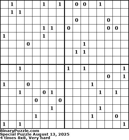 Binary Puzzle