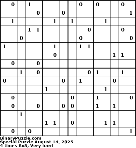 Binary Puzzle