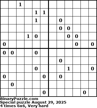 Binary Puzzle