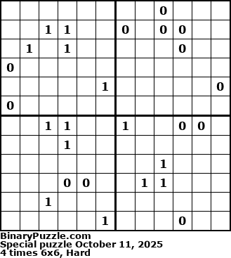 Binary Puzzle