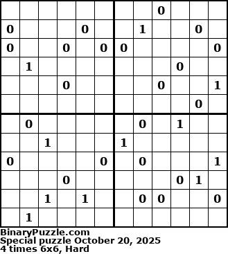Binary Puzzle