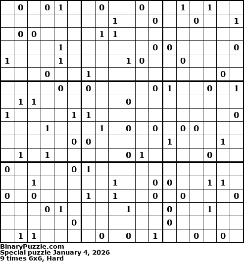 Binary Puzzle