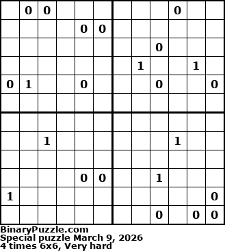 Binary Puzzle
