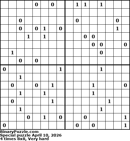 Binary Puzzle