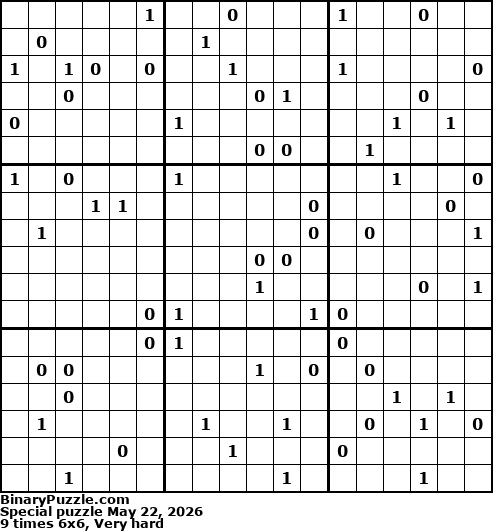 Binary Puzzle