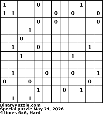 Binary Puzzle