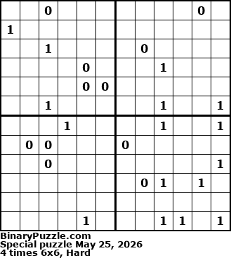 Binary Puzzle