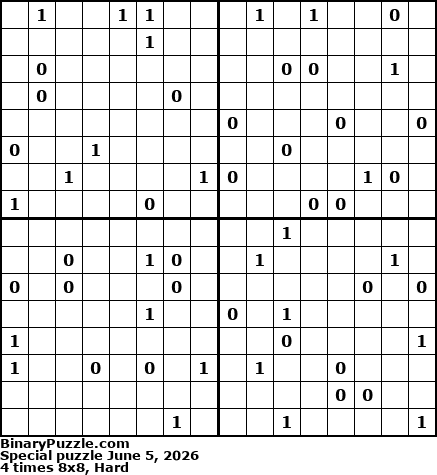 Binary Puzzle