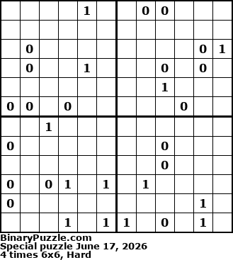 Binary Puzzle
