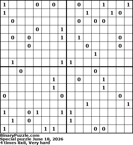 Binary Puzzle