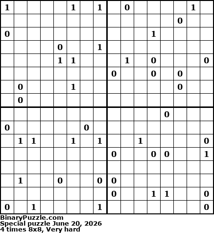 Binary Puzzle