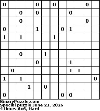 Binary Puzzle