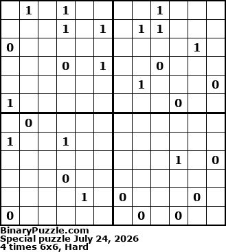 Binary Puzzle