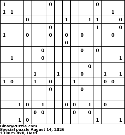 Binary Puzzle