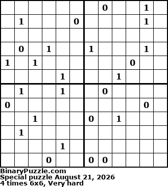Binary Puzzle