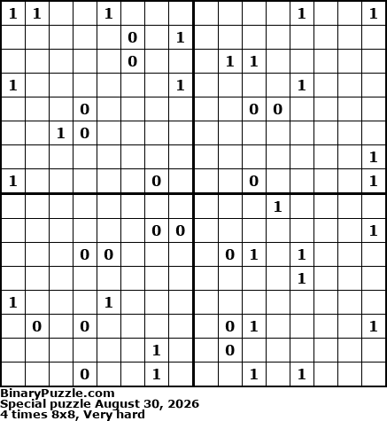Binary Puzzle