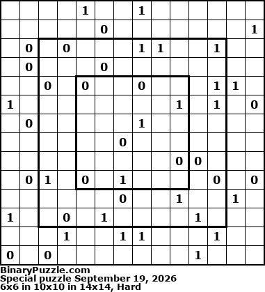 Binary Puzzle