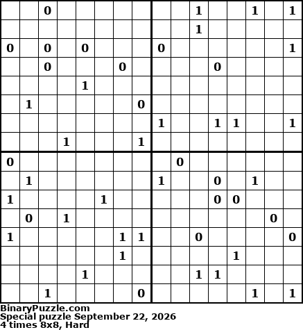 Binary Puzzle