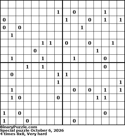 Binary Puzzle