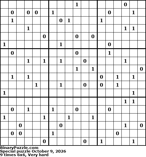 Binary Puzzle