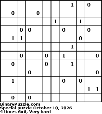 Binary Puzzle