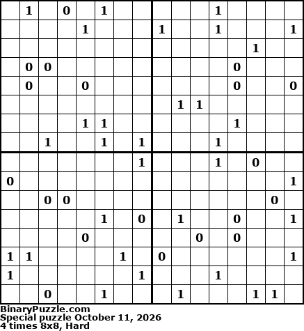 Binary Puzzle