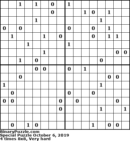 Binary Puzzle
