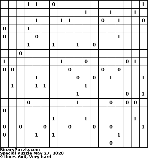 Binary Puzzle