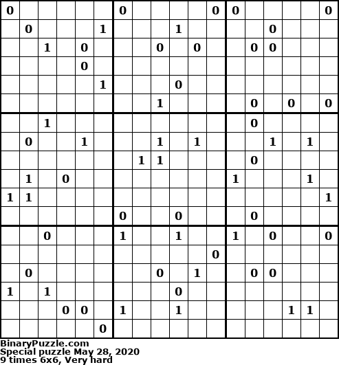 Binary Puzzle