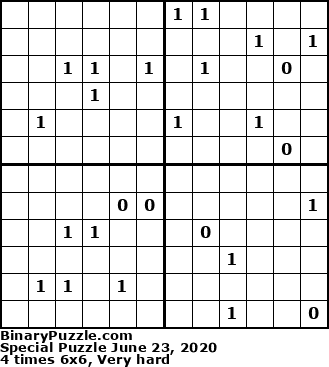 Binary Puzzle