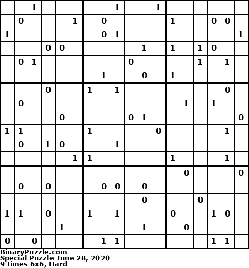 Binary Puzzle