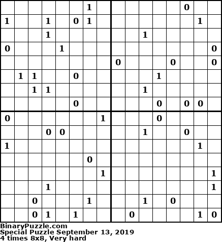 Binary Puzzle