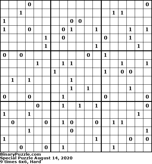 Binary Puzzle