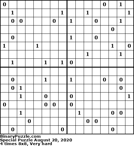 Binary Puzzle